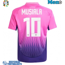 Germany Jamal Musiala #10 Replica Away Shirt Euro 2024 Short Sleeve